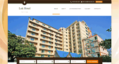 Desktop Screenshot of lekhotel.com